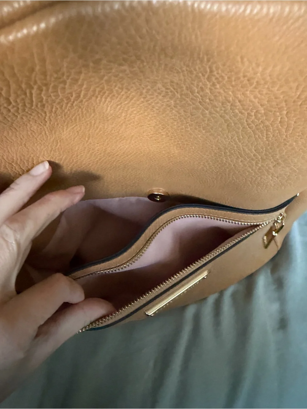 Poppy & Peonies Brooklyn Backpack in Camel